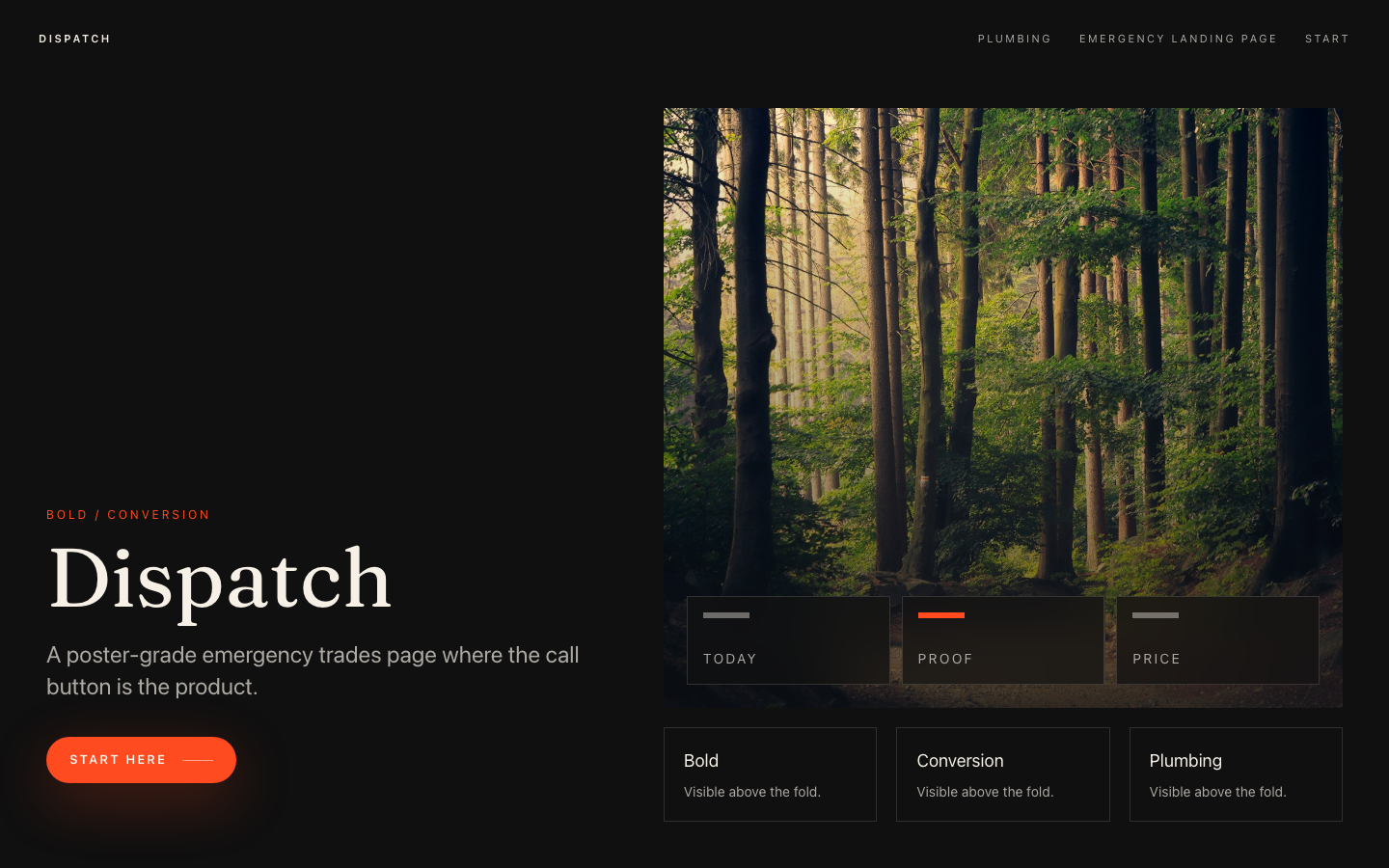 Dispatch preview