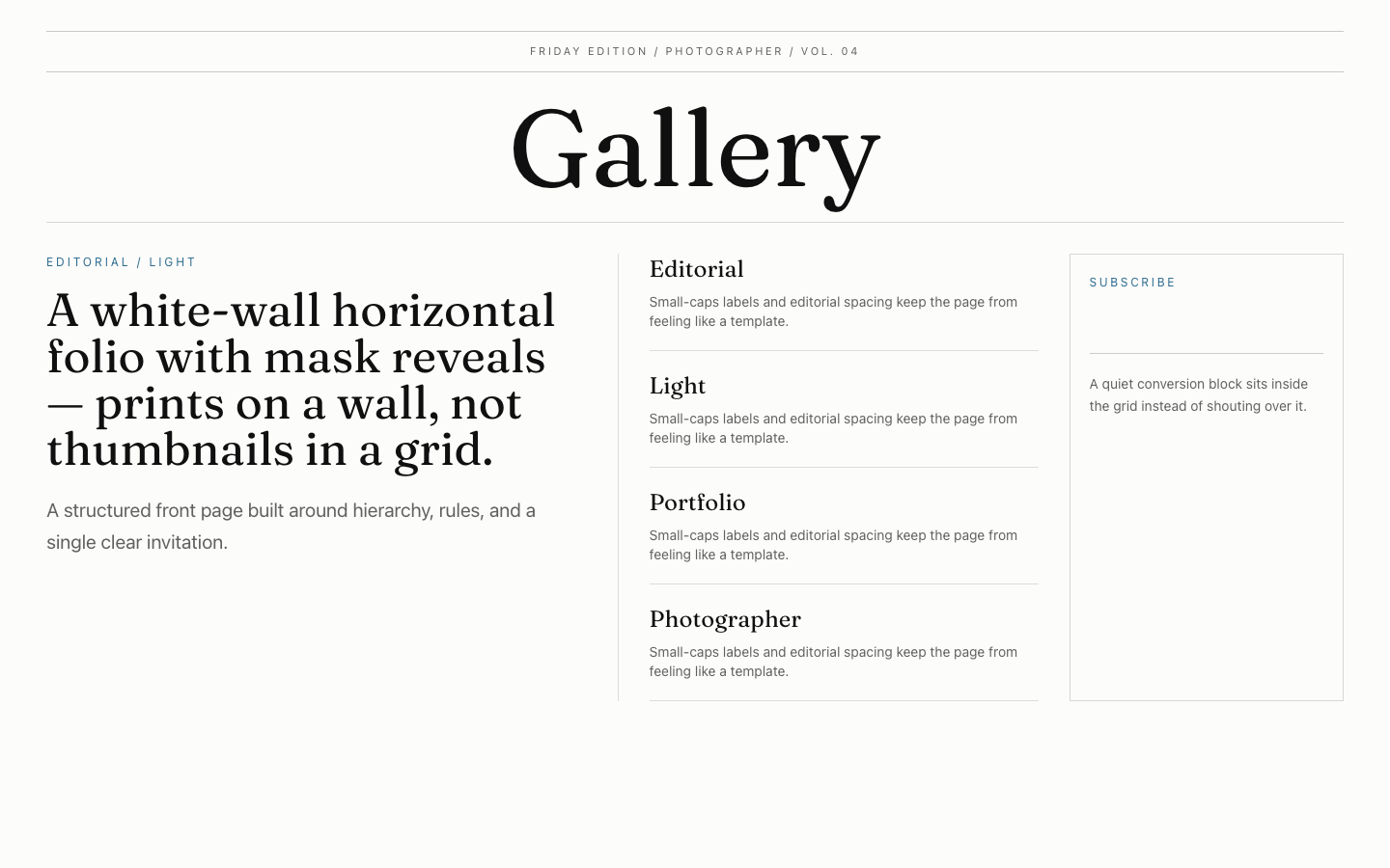 Gallery preview