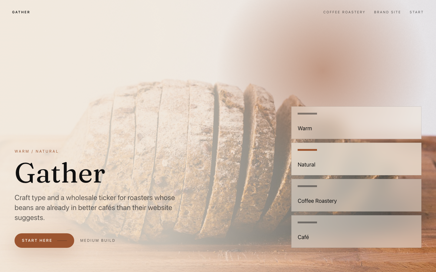 Gather preview