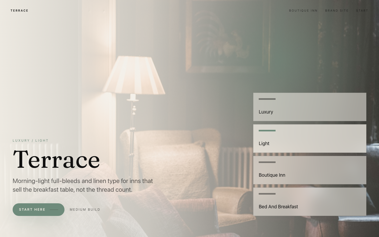 Terrace preview