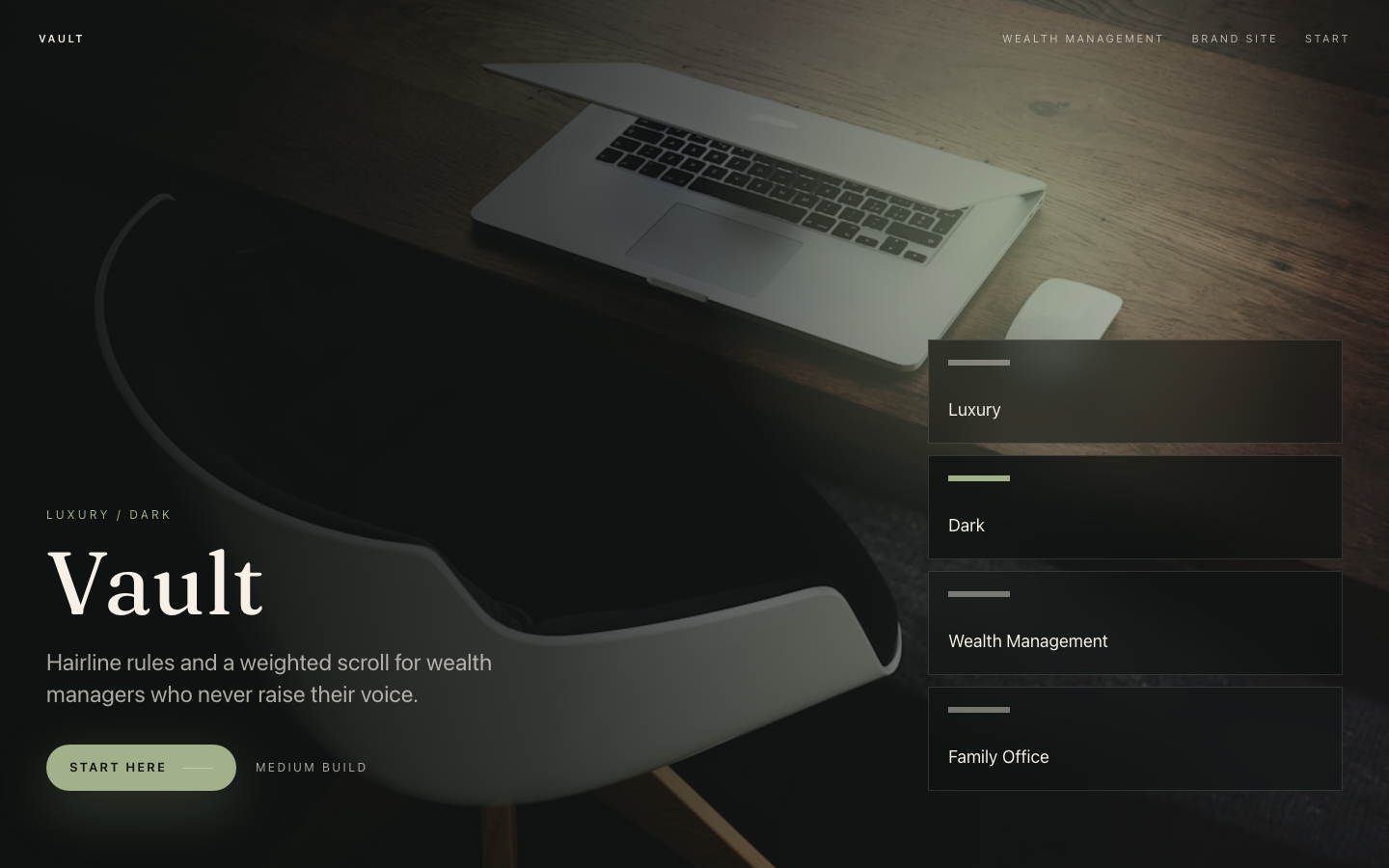 Vault preview